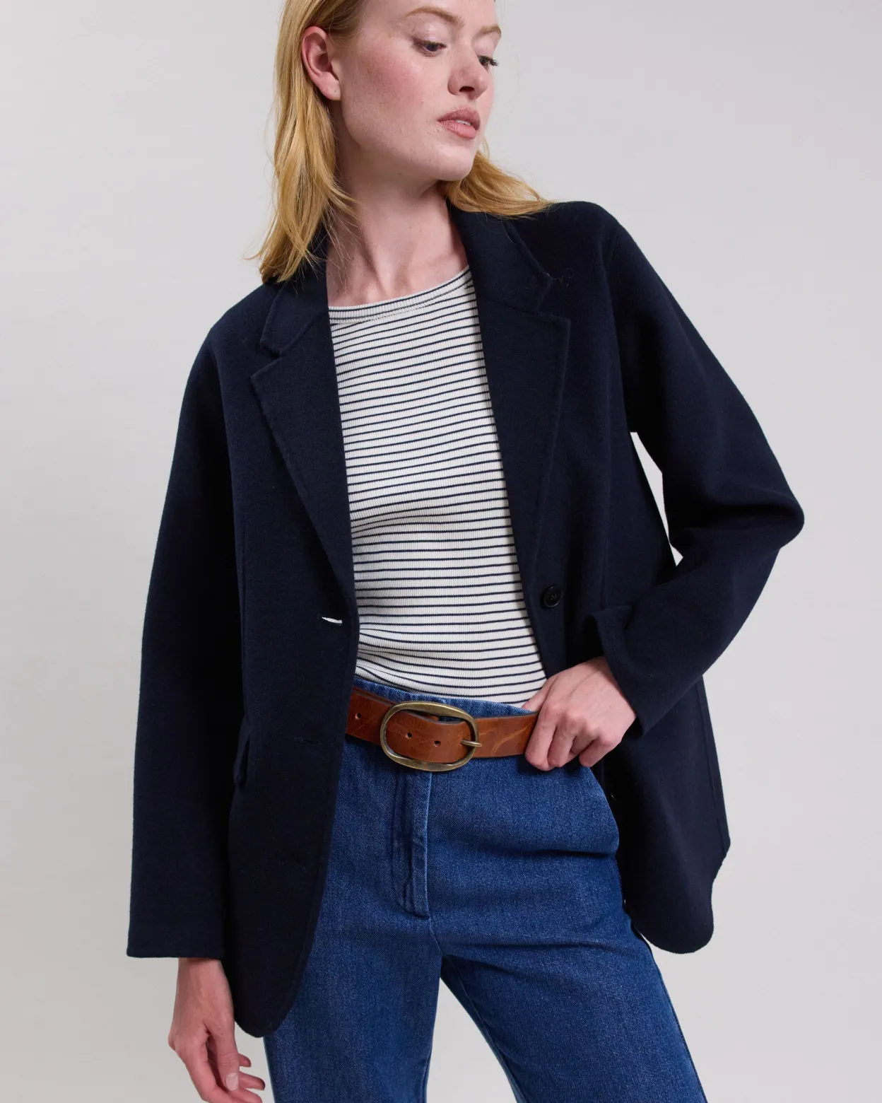 vlad_jacket_1.webp Hot Hartford Vlad Jacket Navy Blue